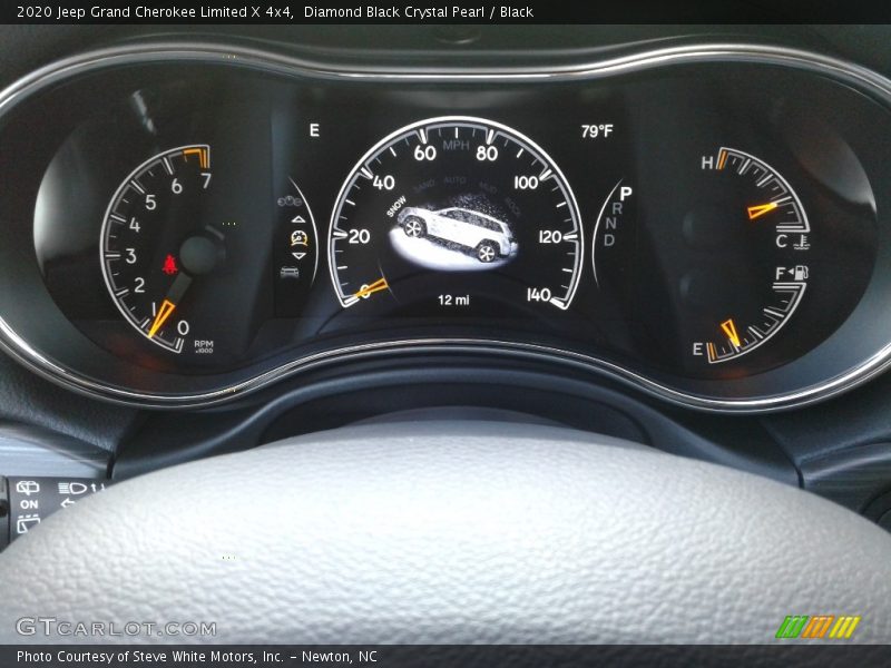 Diamond Black Crystal Pearl / Black 2020 Jeep Grand Cherokee Limited X 4x4