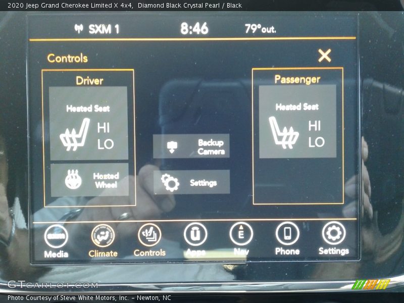 Diamond Black Crystal Pearl / Black 2020 Jeep Grand Cherokee Limited X 4x4