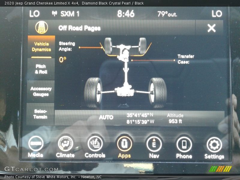 Diamond Black Crystal Pearl / Black 2020 Jeep Grand Cherokee Limited X 4x4