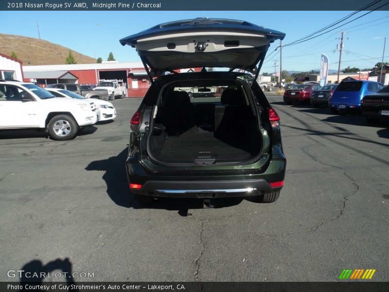 Midnight Pine / Charcoal 2018 Nissan Rogue SV AWD