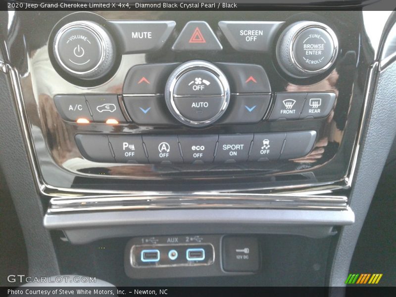 Diamond Black Crystal Pearl / Black 2020 Jeep Grand Cherokee Limited X 4x4