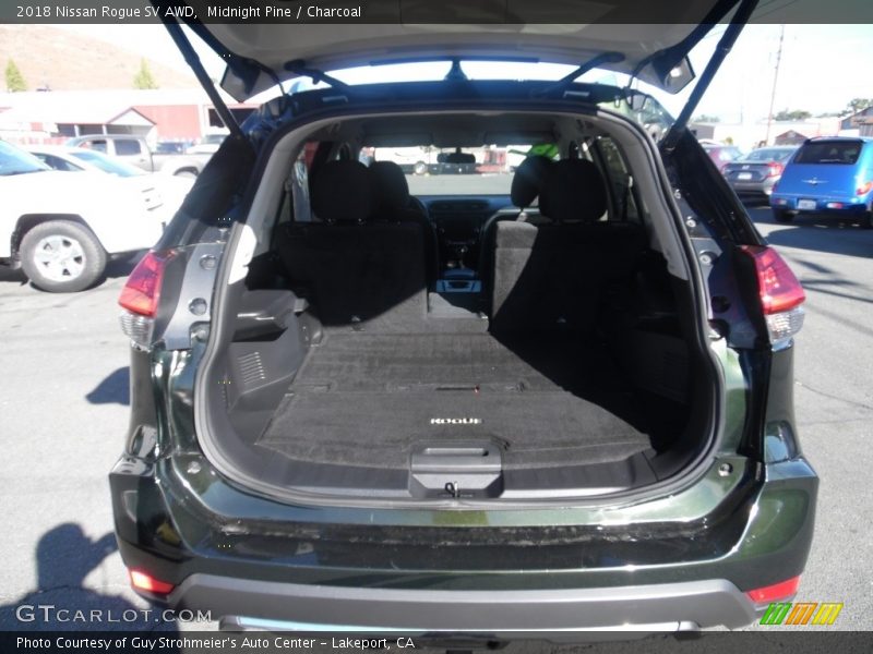 Midnight Pine / Charcoal 2018 Nissan Rogue SV AWD