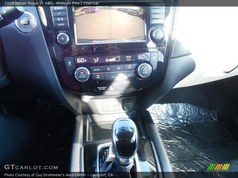 Midnight Pine / Charcoal 2018 Nissan Rogue SV AWD