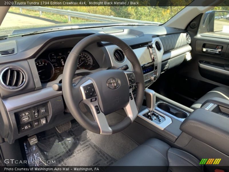 Dashboard of 2020 Tundra 1794 Edition CrewMax 4x4