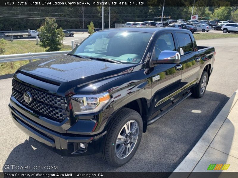  2020 Tundra 1794 Edition CrewMax 4x4 Midnight Black Metallic