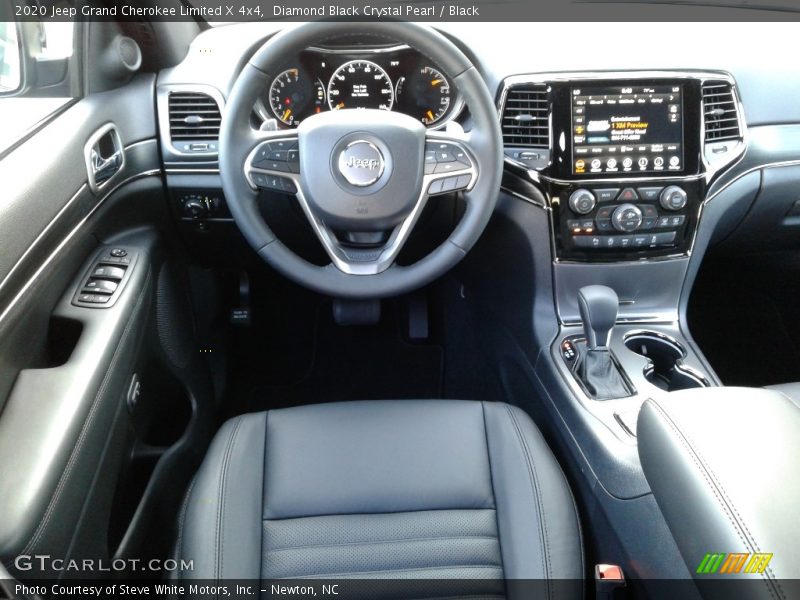 Diamond Black Crystal Pearl / Black 2020 Jeep Grand Cherokee Limited X 4x4
