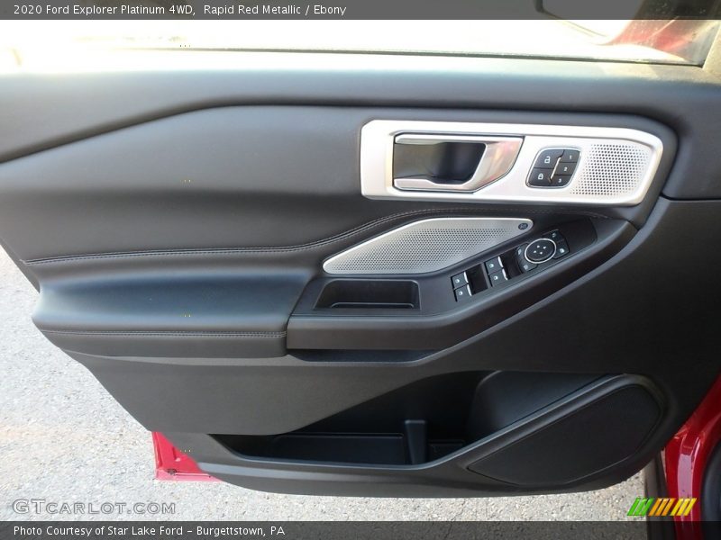 Door Panel of 2020 Explorer Platinum 4WD