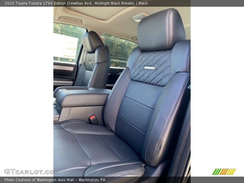 Front Seat of 2020 Tundra 1794 Edition CrewMax 4x4