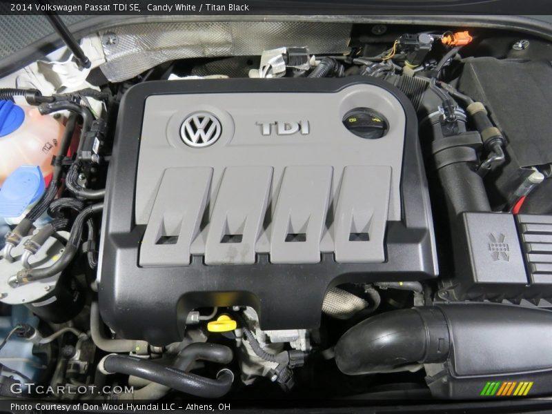 Candy White / Titan Black 2014 Volkswagen Passat TDI SE