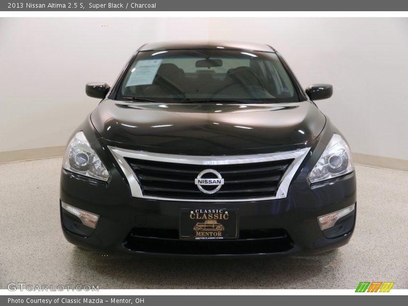 Super Black / Charcoal 2013 Nissan Altima 2.5 S