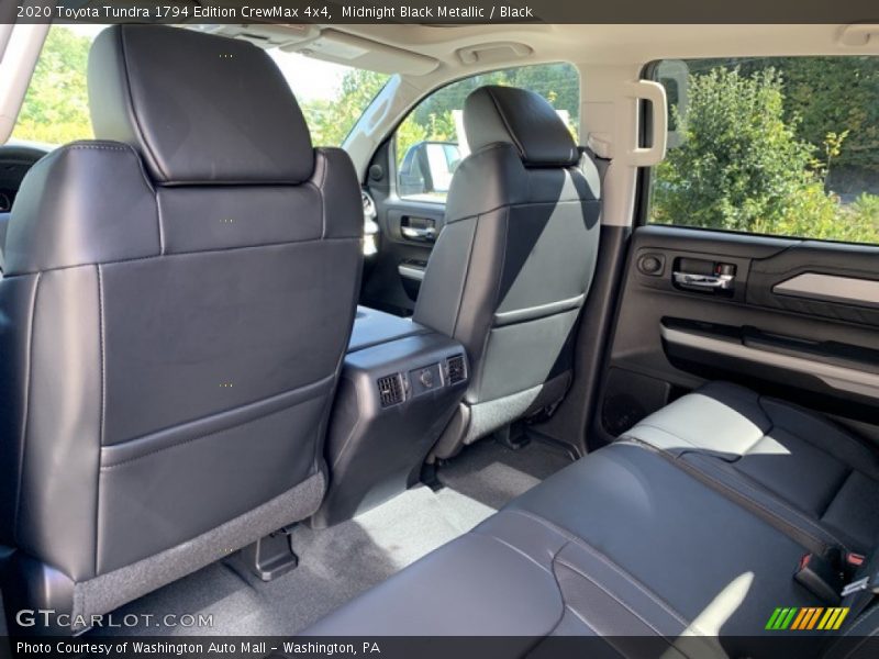 Rear Seat of 2020 Tundra 1794 Edition CrewMax 4x4