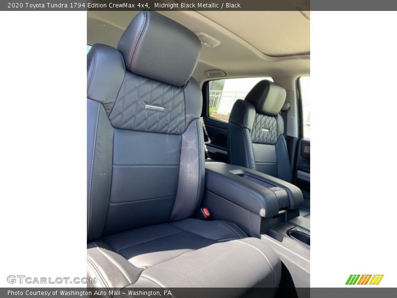 Front Seat of 2020 Tundra 1794 Edition CrewMax 4x4