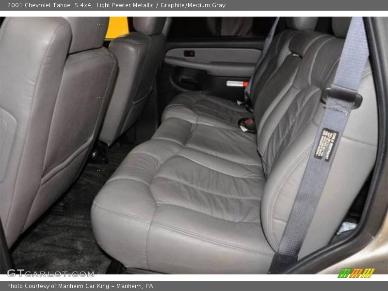 Light Pewter Metallic / Graphite/Medium Gray 2001 Chevrolet Tahoe LS 4x4