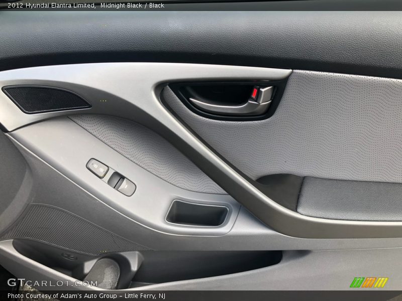 Midnight Black / Black 2012 Hyundai Elantra Limited