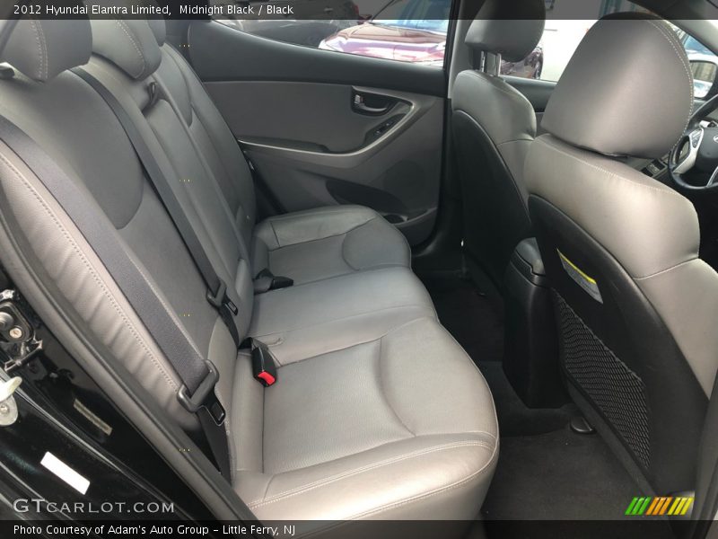 Midnight Black / Black 2012 Hyundai Elantra Limited