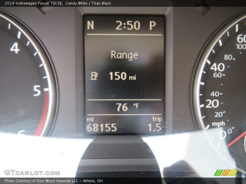 Candy White / Titan Black 2014 Volkswagen Passat TDI SE