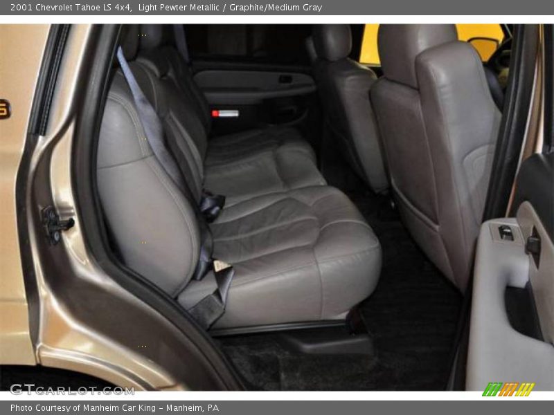 Light Pewter Metallic / Graphite/Medium Gray 2001 Chevrolet Tahoe LS 4x4