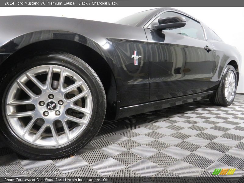 Black / Charcoal Black 2014 Ford Mustang V6 Premium Coupe