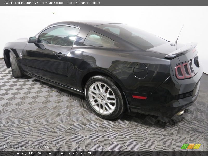 Black / Charcoal Black 2014 Ford Mustang V6 Premium Coupe