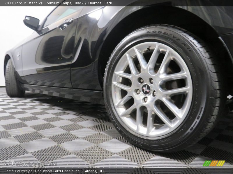 Black / Charcoal Black 2014 Ford Mustang V6 Premium Coupe