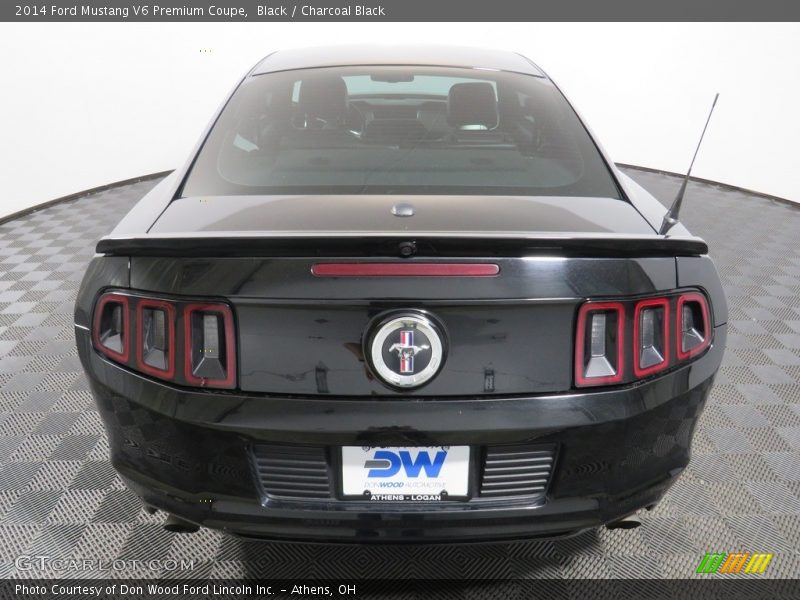 Black / Charcoal Black 2014 Ford Mustang V6 Premium Coupe