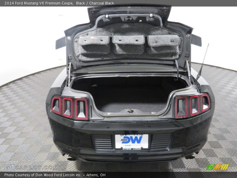 Black / Charcoal Black 2014 Ford Mustang V6 Premium Coupe