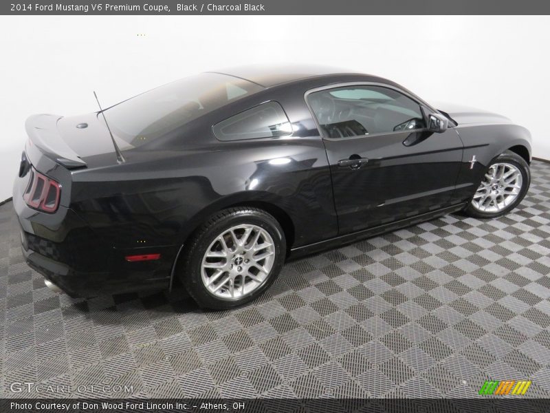 Black / Charcoal Black 2014 Ford Mustang V6 Premium Coupe