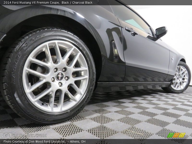 Black / Charcoal Black 2014 Ford Mustang V6 Premium Coupe