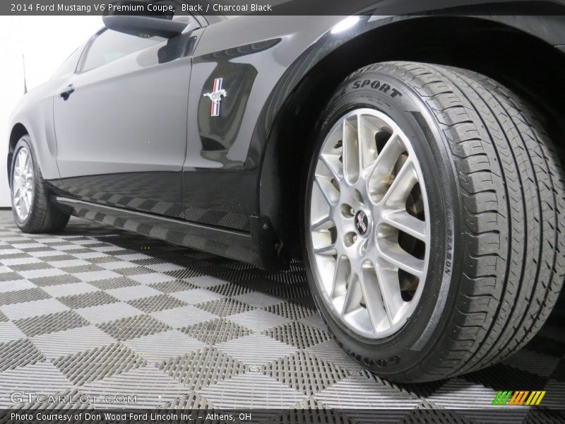 Black / Charcoal Black 2014 Ford Mustang V6 Premium Coupe