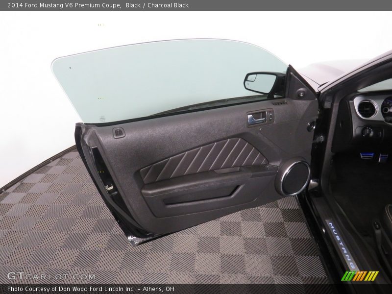 Black / Charcoal Black 2014 Ford Mustang V6 Premium Coupe