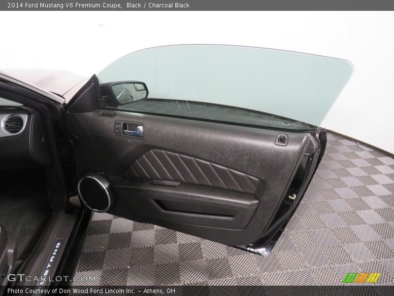 Black / Charcoal Black 2014 Ford Mustang V6 Premium Coupe