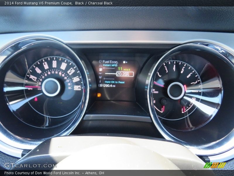 Black / Charcoal Black 2014 Ford Mustang V6 Premium Coupe