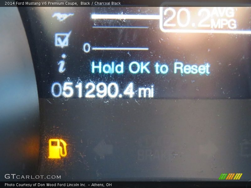 Black / Charcoal Black 2014 Ford Mustang V6 Premium Coupe