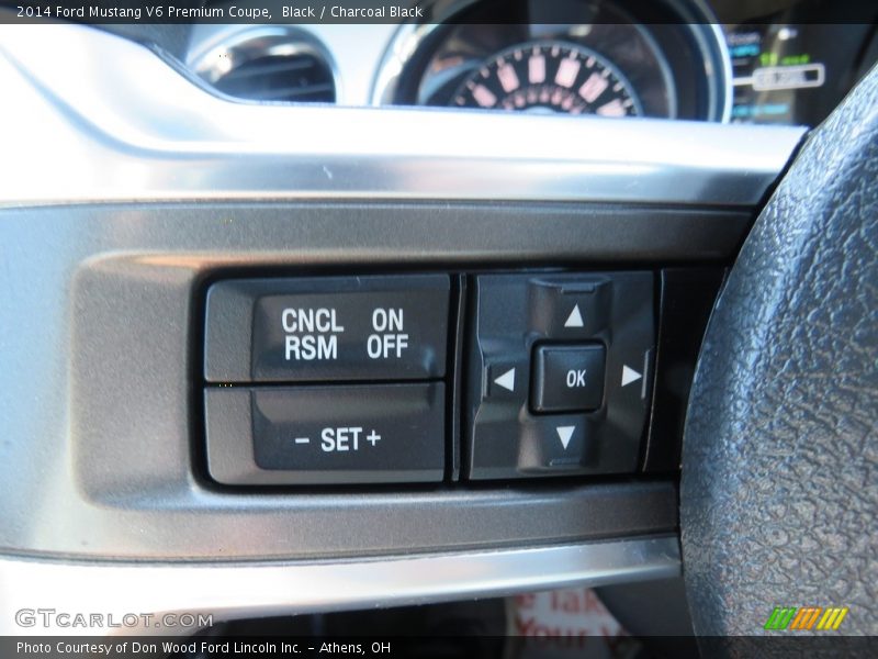 Black / Charcoal Black 2014 Ford Mustang V6 Premium Coupe