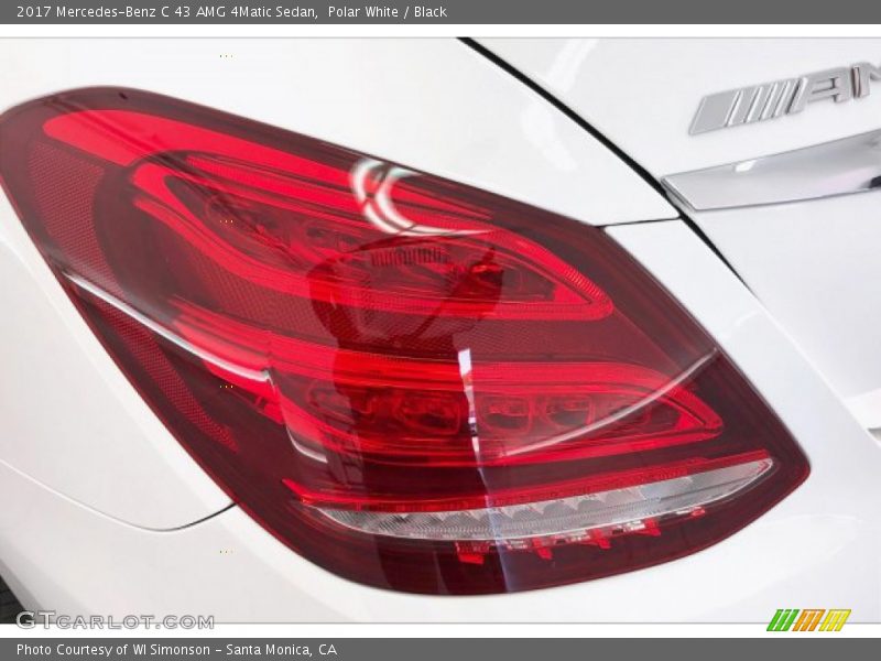 Polar White / Black 2017 Mercedes-Benz C 43 AMG 4Matic Sedan