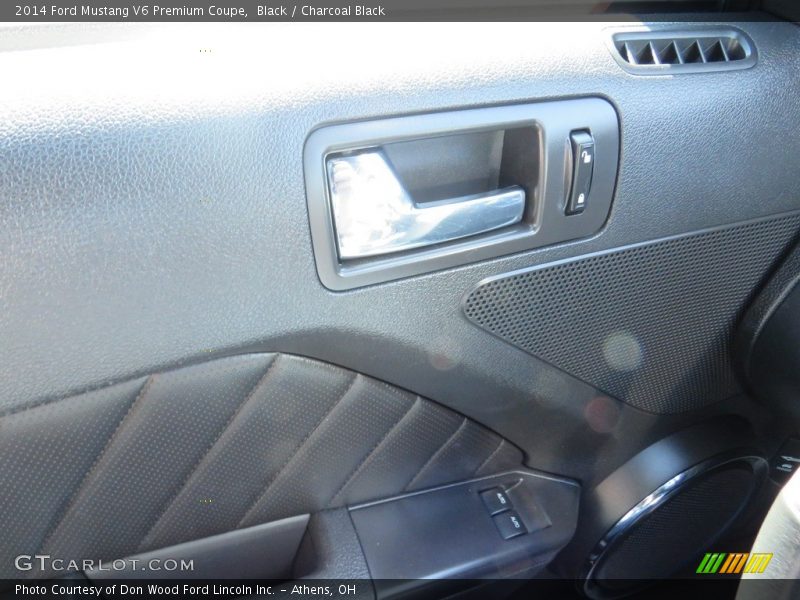 Black / Charcoal Black 2014 Ford Mustang V6 Premium Coupe