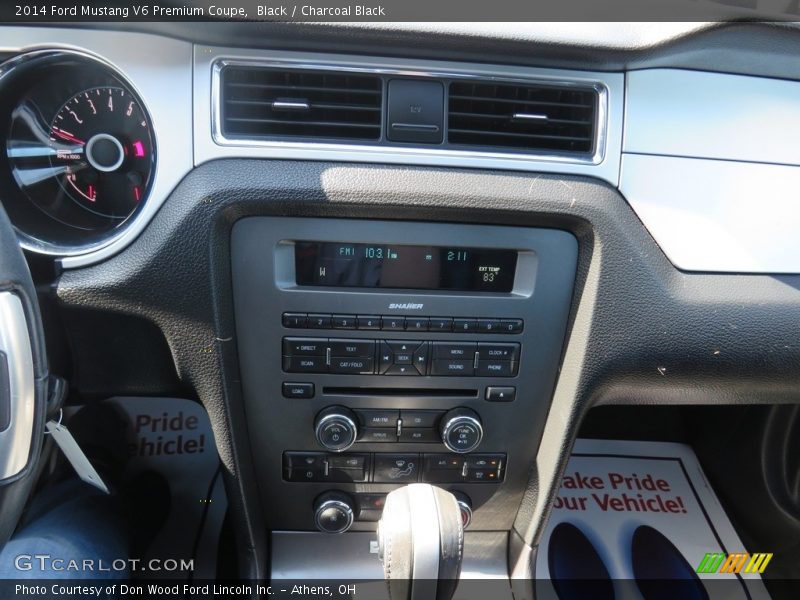 Black / Charcoal Black 2014 Ford Mustang V6 Premium Coupe