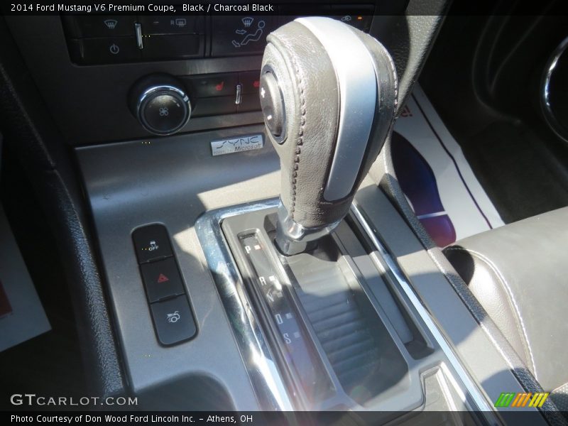 Black / Charcoal Black 2014 Ford Mustang V6 Premium Coupe