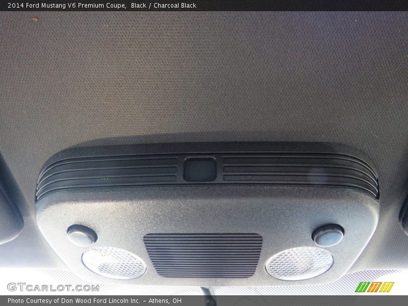 Black / Charcoal Black 2014 Ford Mustang V6 Premium Coupe