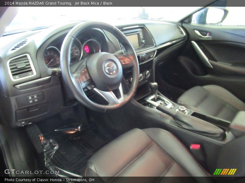 Jet Black Mica / Black 2014 Mazda MAZDA6 Grand Touring