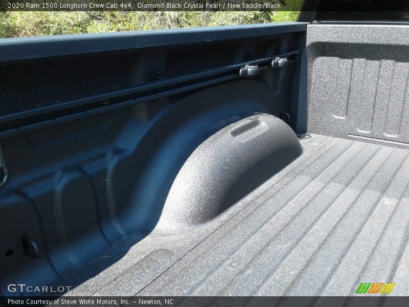Diamond Black Crystal Pearl / New Saddle/Black 2020 Ram 1500 Longhorn Crew Cab 4x4