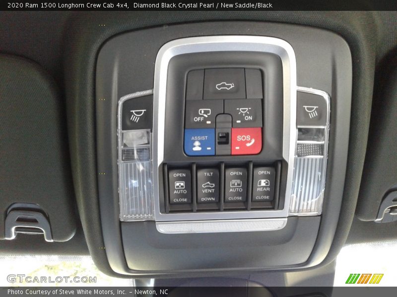 Controls of 2020 1500 Longhorn Crew Cab 4x4