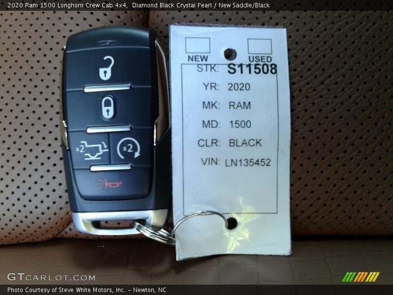 Keys of 2020 1500 Longhorn Crew Cab 4x4