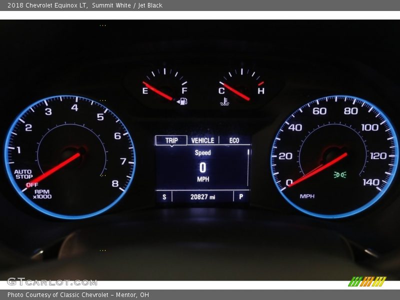 Summit White / Jet Black 2018 Chevrolet Equinox LT