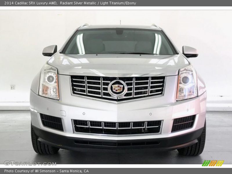 Radiant Silver Metallic / Light Titanium/Ebony 2014 Cadillac SRX Luxury AWD