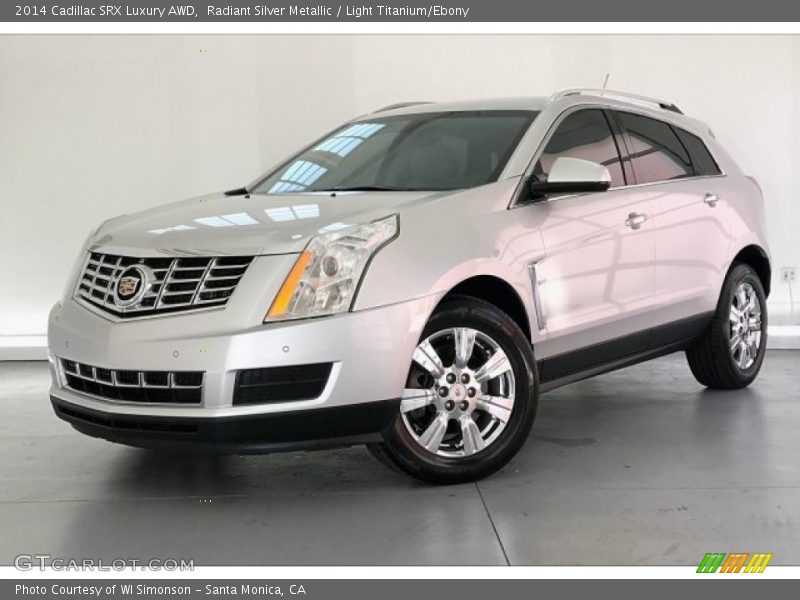 Radiant Silver Metallic / Light Titanium/Ebony 2014 Cadillac SRX Luxury AWD