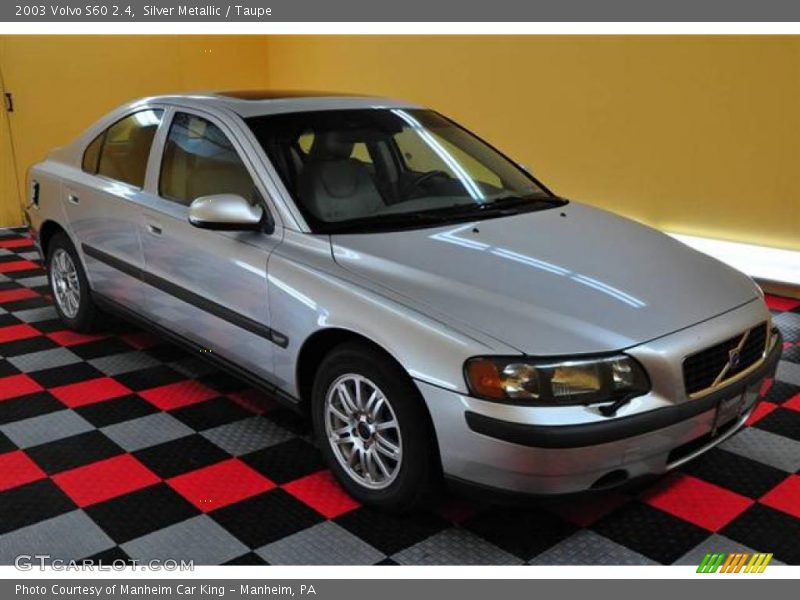 Silver Metallic / Taupe 2003 Volvo S60 2.4