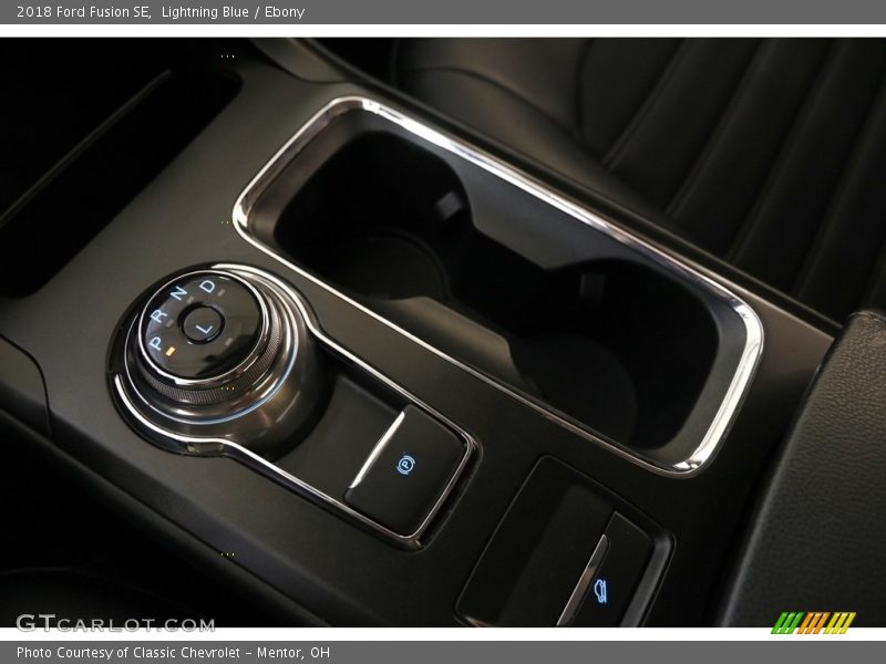 Lightning Blue / Ebony 2018 Ford Fusion SE