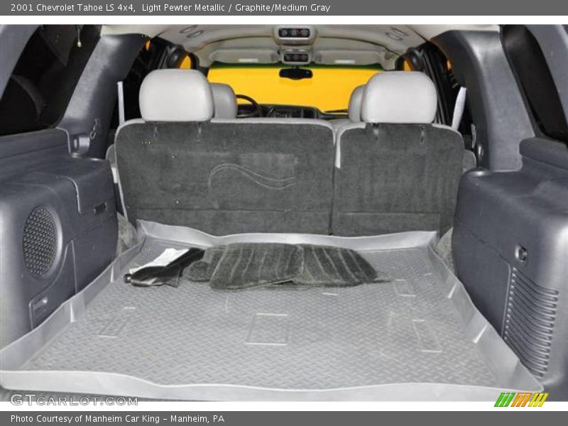 Light Pewter Metallic / Graphite/Medium Gray 2001 Chevrolet Tahoe LS 4x4