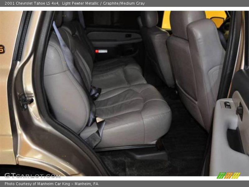Light Pewter Metallic / Graphite/Medium Gray 2001 Chevrolet Tahoe LS 4x4